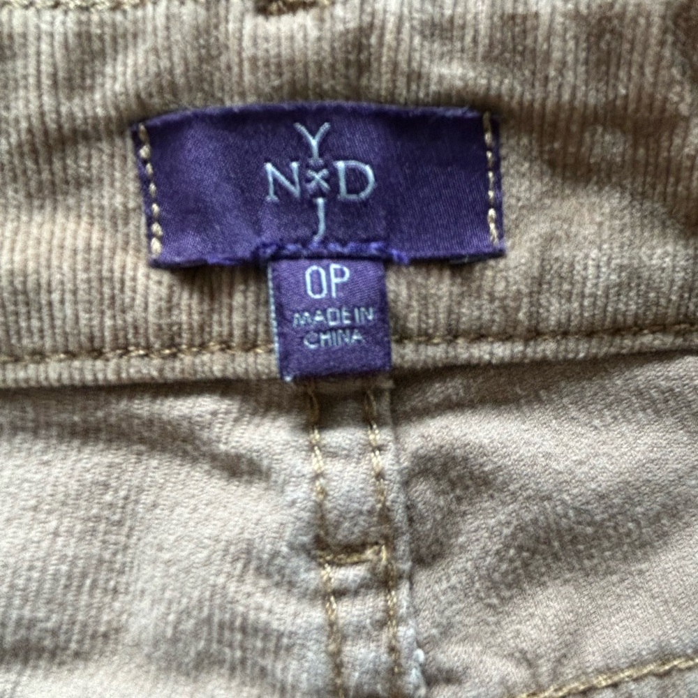 NYDJ Corduroy Legging Jeans 0P - Picture 4 of 13